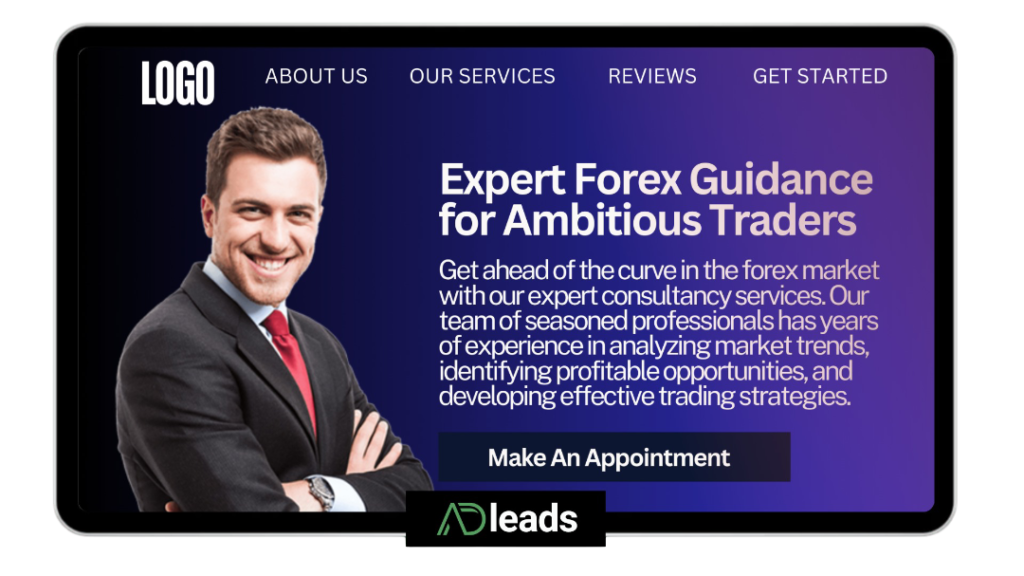 Forex Lead Gen Landing Page Builder